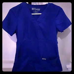 Xs grey’s anatomy scrub top